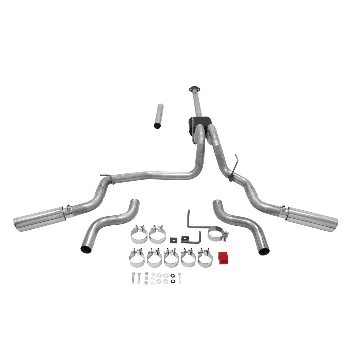 FLOWMASTER American Thunder Cat-Back Exhaust System 2015-2020 Ford F-150 With 2.7L/3.3L/3.5L Ecoboost, 3.5L Tivct Or 5.0L Eng