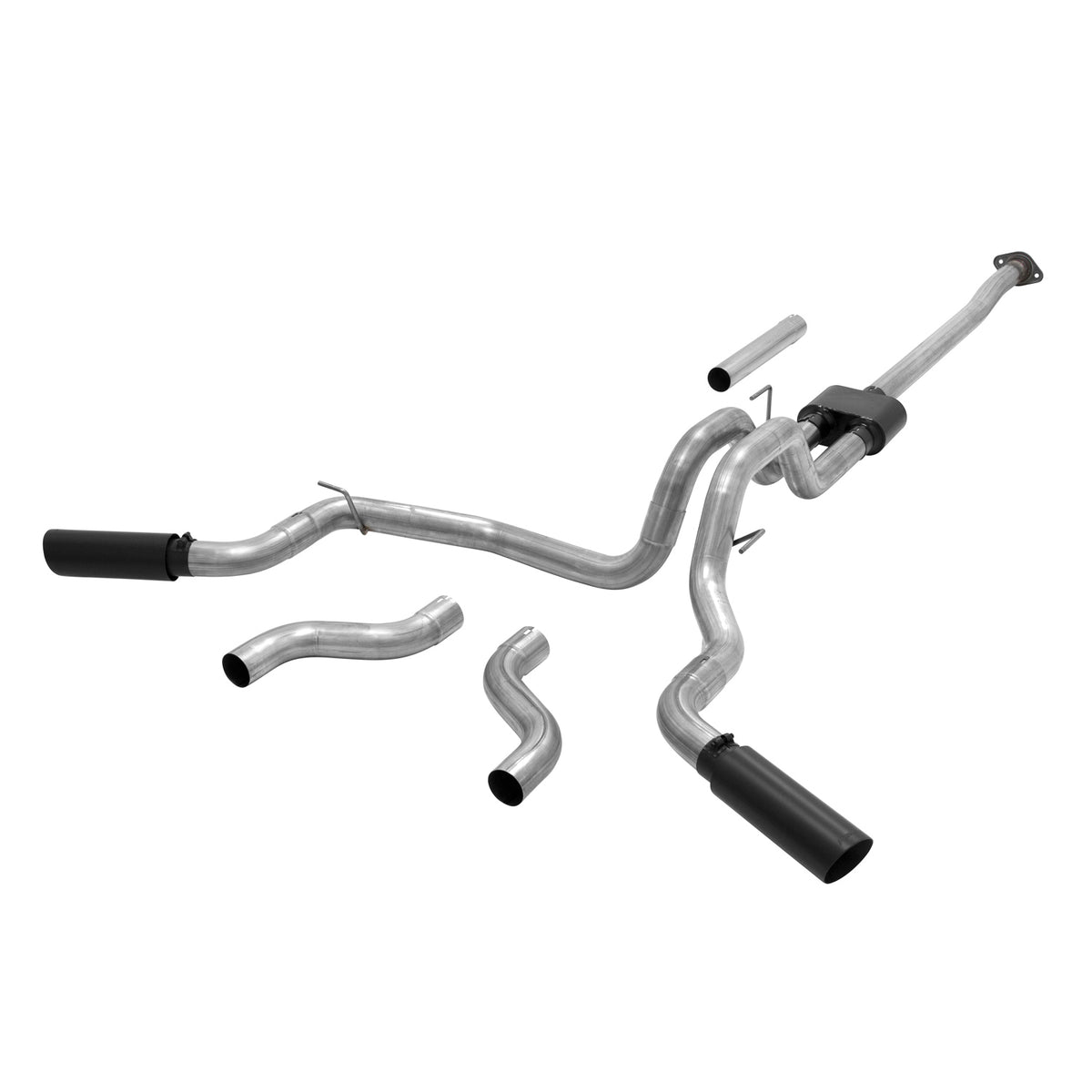 FLOWMASTER Outlaw Cat-Back Exhaust System Fits 2015-2020 Ford F-150 With 2.7L/3.3L/3.5L Ecoboost, 3.5L Tivct Or 5.0L Engine A