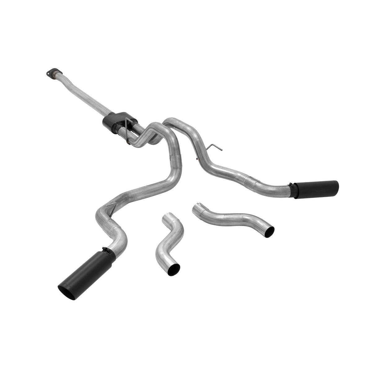 FLOWMASTER Outlaw Cat-Back Exhaust System Fits 2015-2020 Ford F-150 With 2.7L/3.3L/3.5L Ecoboost, 3.5L Tivct Or 5.0L Engine A