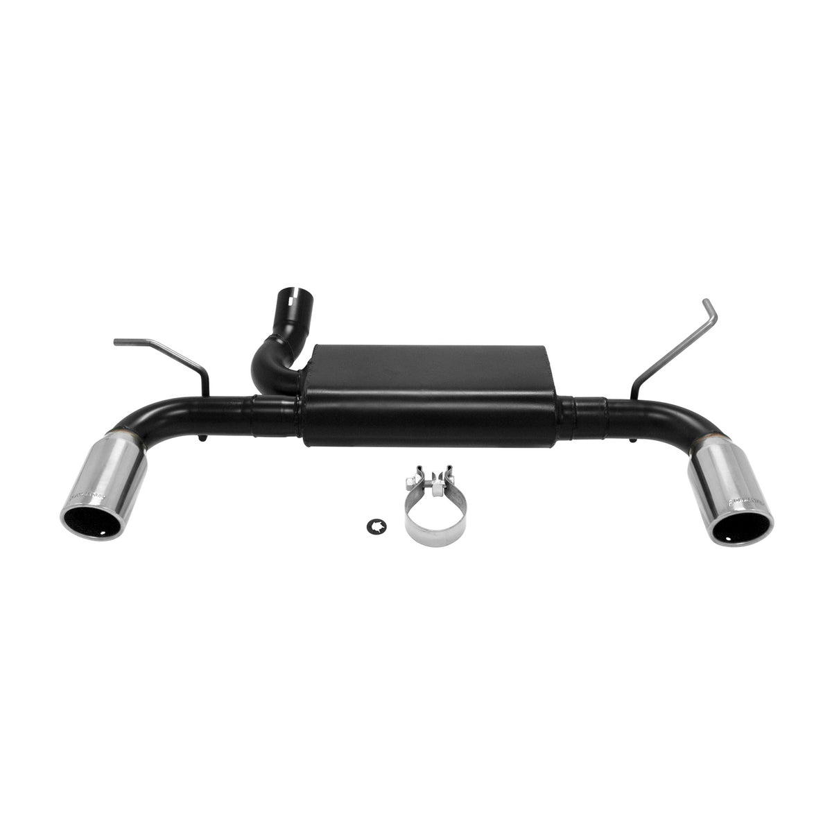 FLOWMASTER Force Ii Axle-Back Exhaust System Fits 2007-2011 Jeep Wrangler 2 Door And 4 Door With 3.8L Engine Moderate Sound