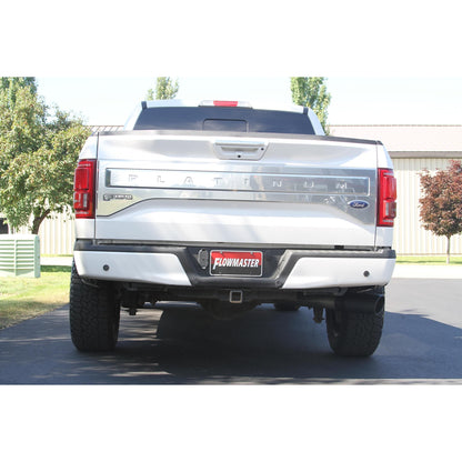 FLOWMASTER Outlaw Cat-Back Exhaust System Fits 2015-2020 Ford F-150 With 2.7L/3.3L/3.5L Ecoboost Aggressive Sound