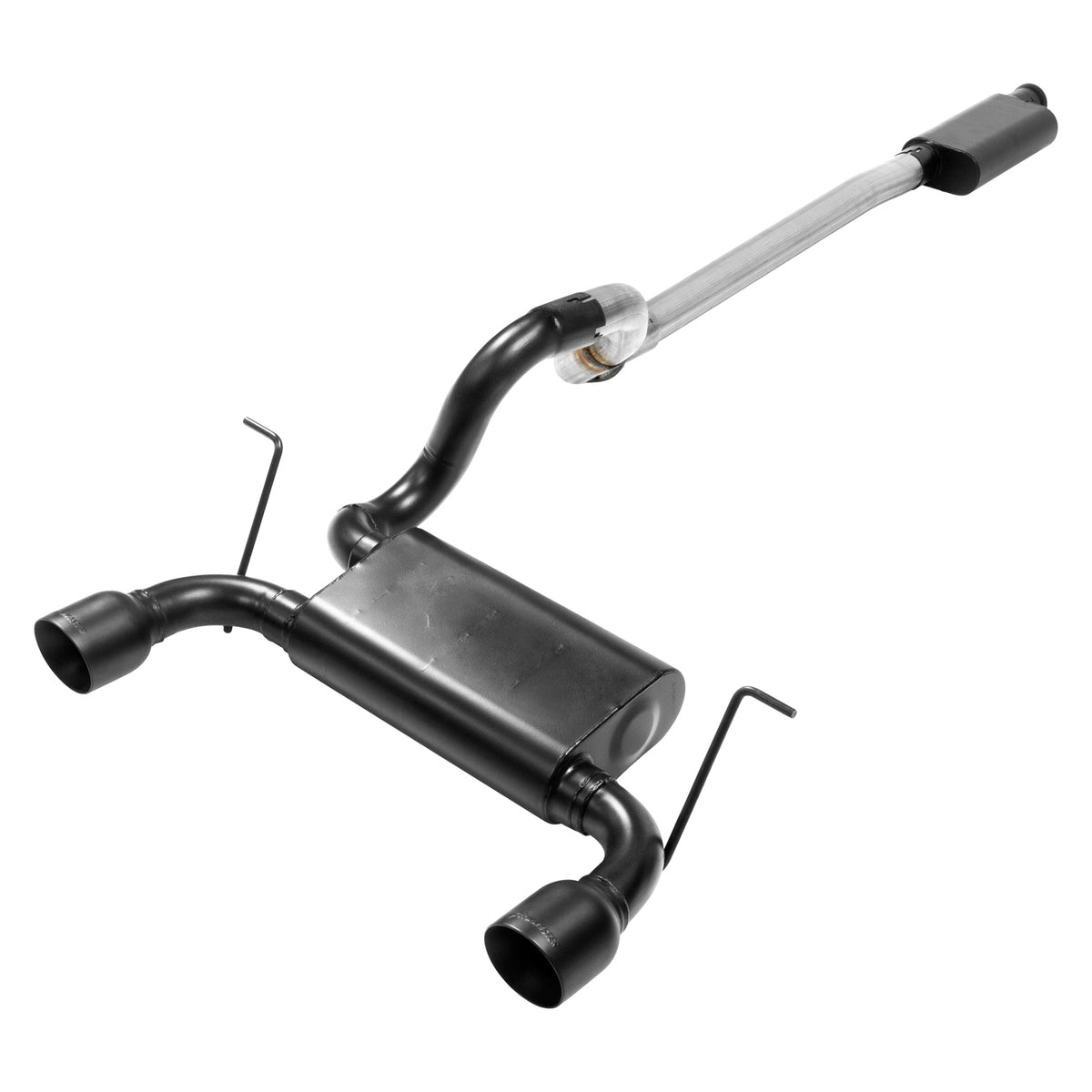 FLOWMASTER American Thunder Cat-Back Exhaust System Fits 2018-2026 Jeep Wrangler Jl Models With 3.6L Engine Aggressive To Mod