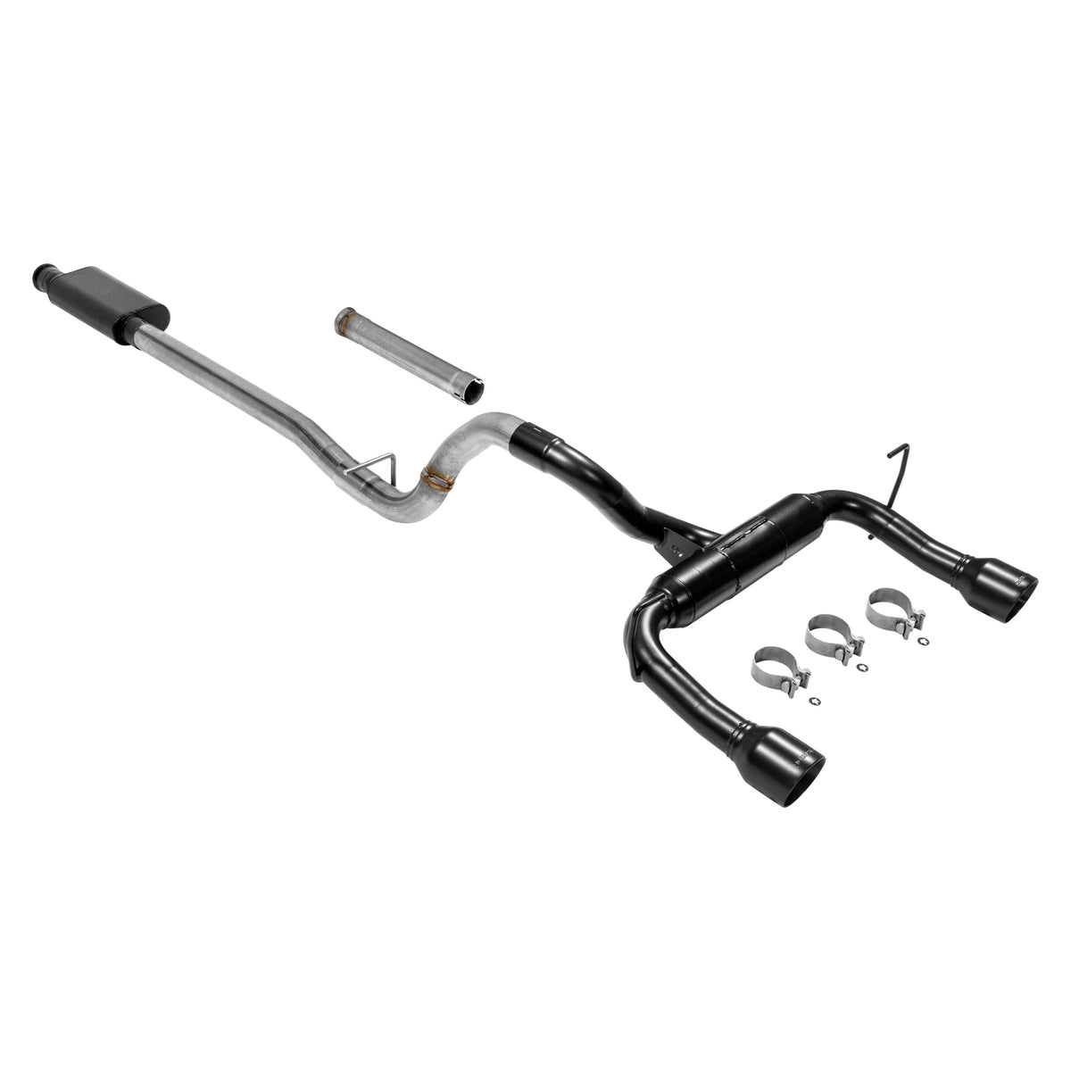 FLOWMASTER Outlaw Cat-Back Exhaust System Fits 2018-2026 Jeep Wrangler Jl 2 & 4-Door Models With The 3.6L Engine Aggressive S