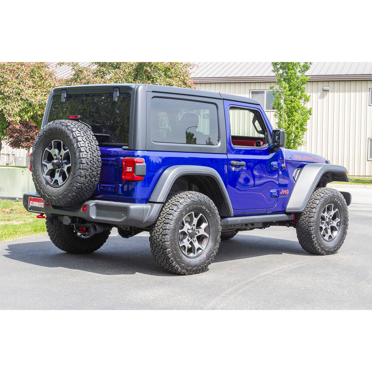 FLOWMASTER Outlaw Cat-Back Exhaust System Fits 2018-2026 Jeep Wrangler Jl 2 & 4-Door Models With The 3.6L Engine Aggressive S