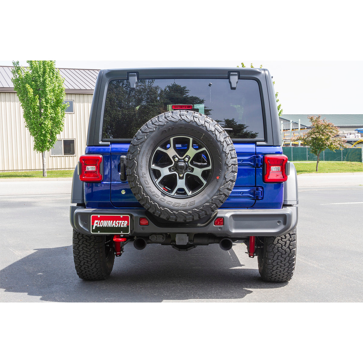 FLOWMASTER Outlaw Cat-Back Exhaust System Fits 2018-2026 Jeep Wrangler Jl 2 & 4-Door Models With The 3.6L Engine Aggressive S