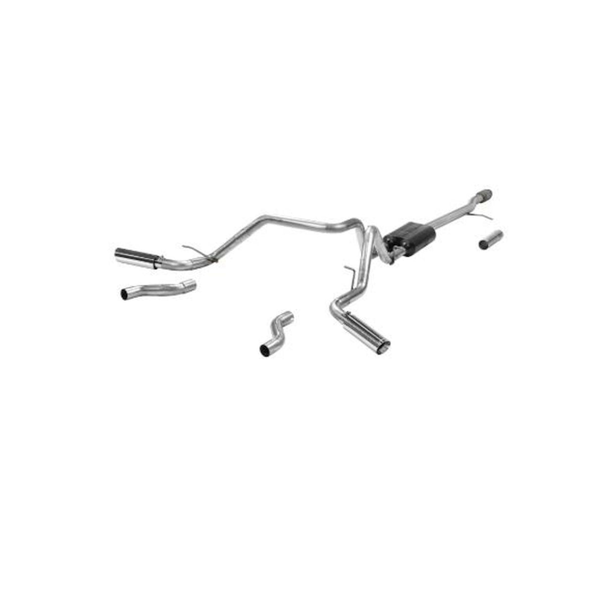 FLOWMASTER American Thunder Cat-Back Exhaust System Fits 2019-2026 Silverado/Sierra 1500 (New Body Style) 5.3L Engines Aggres