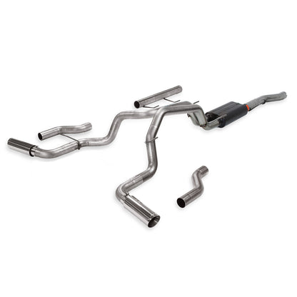 FLOWMASTER American Thunder Cat-Back Exhaust System Fits 2014-2024 Ram 3500 Crew Cab & Megacab Trucks, 6.4L Engine With Singl