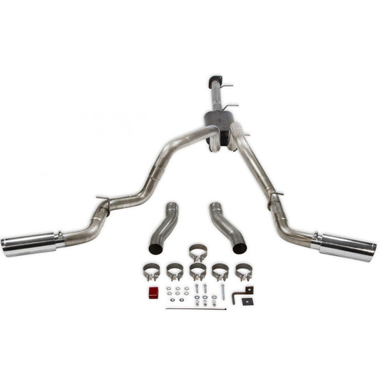 FLOWMASTER American Thunder Cat-Back Exhaust System Fits 2020-2026 GM 2500Hd/3500Hd With 6.6L Gas Engine, Crew Cab/Short Bed