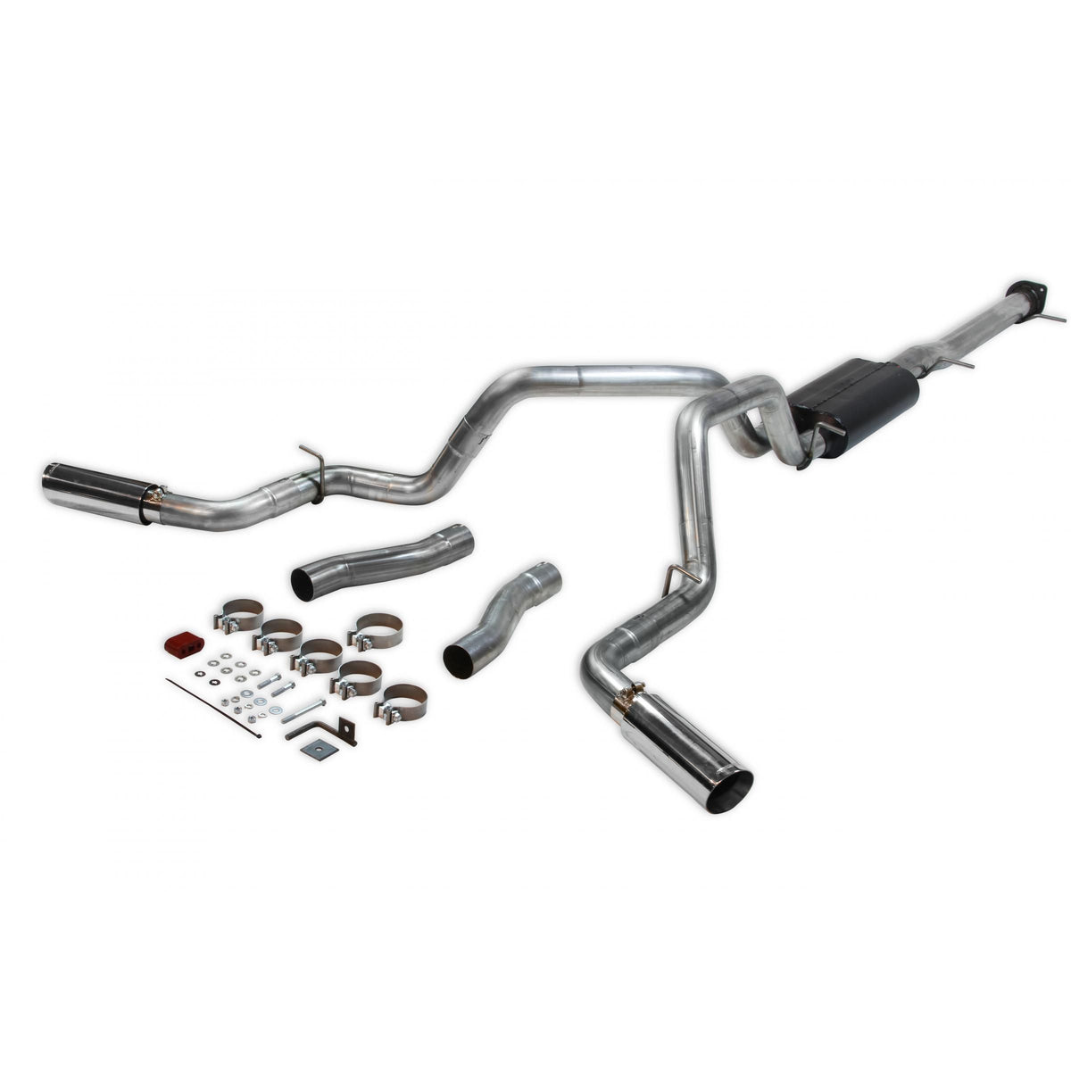 FLOWMASTER American Thunder Cat-Back Exhaust System Fits 2020-2026 GM 2500Hd/3500Hd With 6.6L Gas Engine, Crew Cab/Short Bed