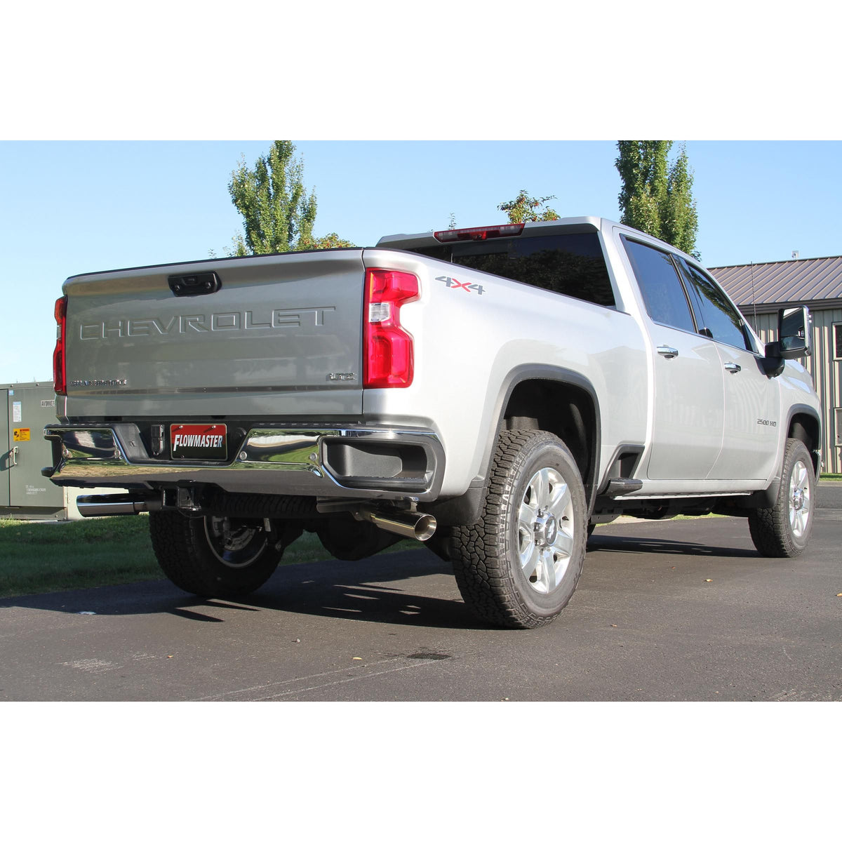 FLOWMASTER American Thunder Cat-Back Exhaust System Fits 2020-2026 GM 2500Hd/3500Hd With 6.6L Gas Engine, Crew Cab/Short Bed