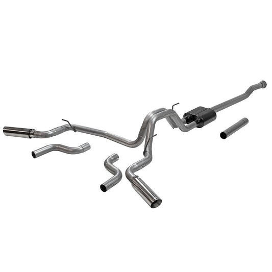 FLOWMASTER American Thunder Cat-Back Exhaust System Fits 2021-2025 Ford F-150 2.7L, 3.5L, 5.0L. American Thunder, Cat-Back, D