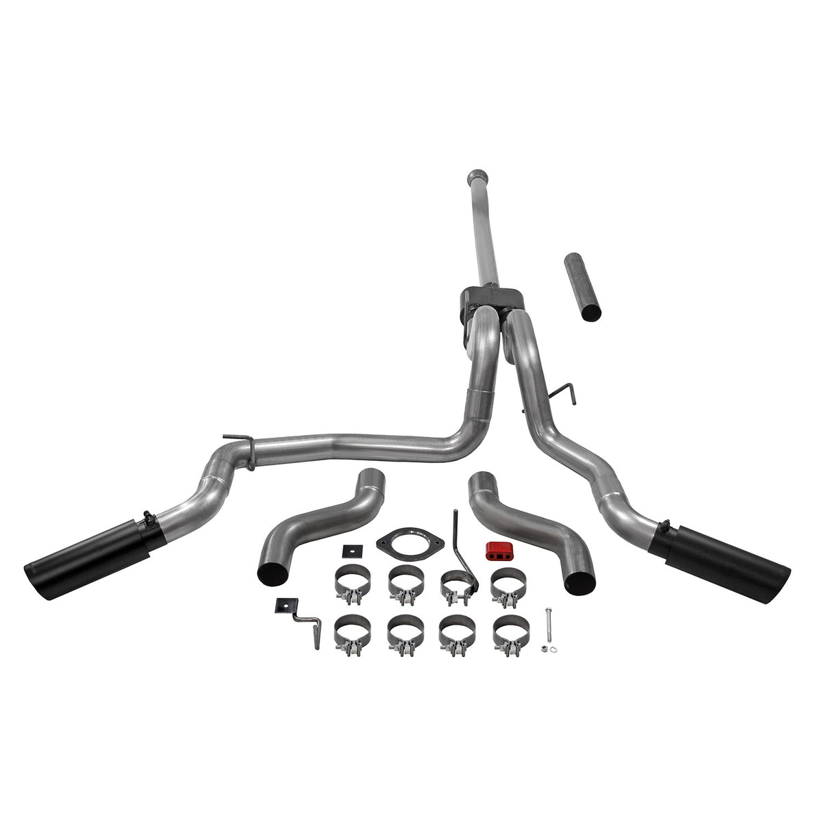 FLOWMASTER Outlaw Cat-Back Exhaust System Fits 2021-2025 Ford F-150 2.7L, 3.5L, 5.0L, 3.0 Inch Outlaw Dual Exit Stainless Ste