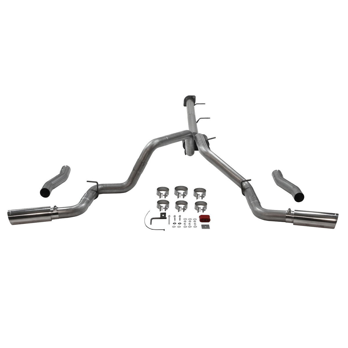 FLOWMASTER Outlaw Cat-Back Exhaust System Fits 2020-2026 Silverado/Sierra 2500Hd/3500Hd 6.6L Gas V8, Outlaw Series, 3.50 Inch