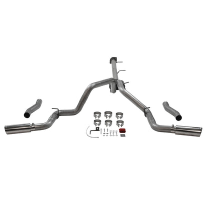 FLOWMASTER Outlaw Cat-Back Exhaust System Fits 2020-2026 Silverado/Sierra 2500Hd/3500Hd 6.6L Gas V8, Outlaw Series, 3.50 Inch