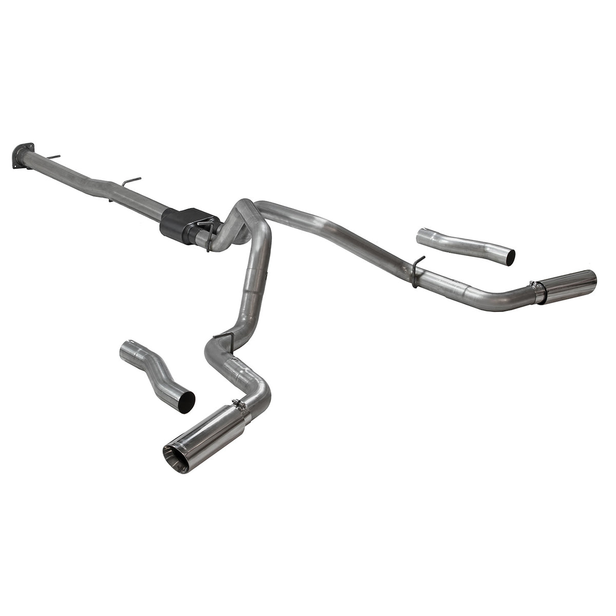 FLOWMASTER Outlaw Cat-Back Exhaust System Fits 2020-2026 Silverado/Sierra 2500Hd/3500Hd 6.6L Gas V8, Outlaw Series, 3.50 Inch