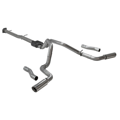 FLOWMASTER Outlaw Cat-Back Exhaust System Fits 2020-2026 Silverado/Sierra 2500Hd/3500Hd 6.6L Gas V8, Outlaw Series, 3.50 Inch