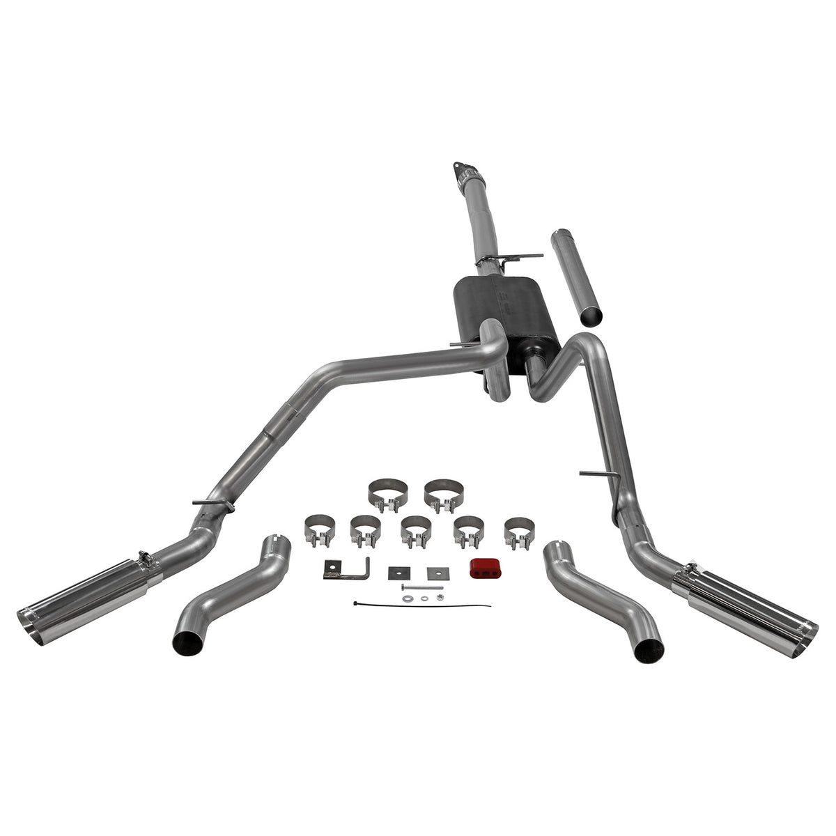 FLOWMASTER American Thunder Cat-Back Exhaust System Fits 2019-2026 Chevrolet/Gmc Silverado/Sierra 2.7-Liter, Cat-Back, Dual O