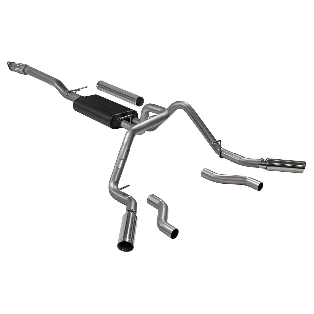 FLOWMASTER American Thunder Cat-Back Exhaust System Fits 2019-2026 Chevrolet/Gmc Silverado/Sierra 2.7-Liter, Cat-Back, Dual O