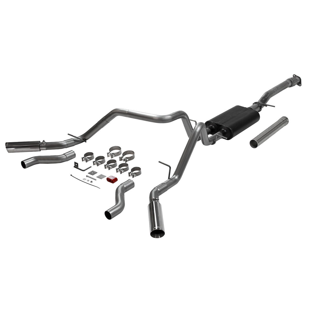FLOWMASTER American Thunder Cat-Back Exhaust System Fits 2019-2026 Chevrolet/Gmc Silverado/Sierra 2.7-Liter, Cat-Back, Dual O
