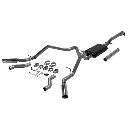 FLOWMASTER American Thunder Cat-Back Exhaust System Fits 2019-2026 Chevrolet/Gmc Silverado/Sierra 2.7-Liter, Cat-Back, Dual O