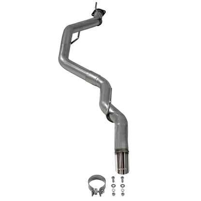 FLOWMASTER American Thunder Cat-Back Exhaust System Fits 2021-2023 Jeep Gladiator 3.0-Liter Diesel, Filter-Back, Single Rear