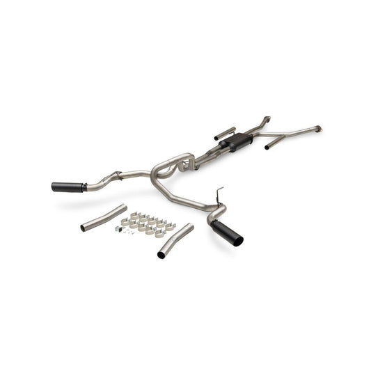 FLOWMASTER Outlaw Cat-Back Exhaust System Fits 2022-2025 Toyota Tundra, 3.4L, Includes Hybrid Models, Cat-Back, Dual Out Rear