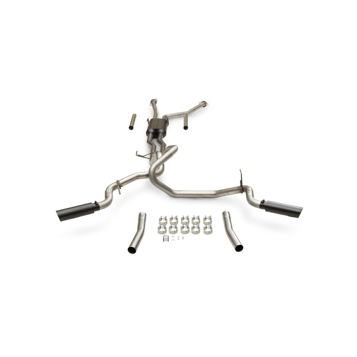 FLOWMASTER Outlaw Cat-Back Exhaust System Fits 2022-2025 Toyota Tundra, 3.4L, Includes Hybrid Models, Cat-Back, Dual Out Rear