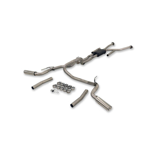 FLOWMASTER American Thunder Cat-Back Exhaust System Fits 2022-2025 Toyota Tundra 3.4-Liter, Cat-Back, Dual Out Rear/Side Exit