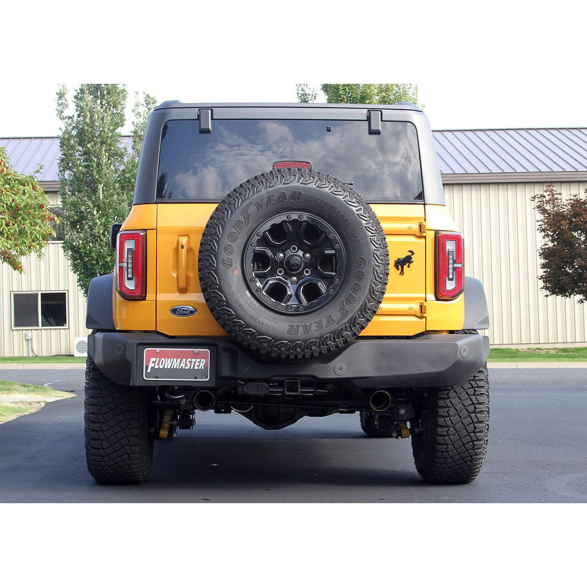 FLOWMASTER Outlaw Cat-Back Exhaust System Fits 2021-2025 Ford Bronco 2.3/2.7-Liter, Outlaw Cat-Back 3.00-Inch Stainless Steel