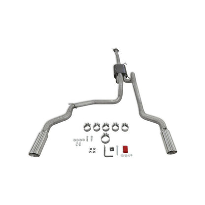 FLOWMASTER Force Ii Cat-Back Exhaust System Fits 2015-2020 Ford F-150 2.7L, 3.3L, 3.5L, 5.0-Liter, Force Ii Cat-Back, Dual Ou