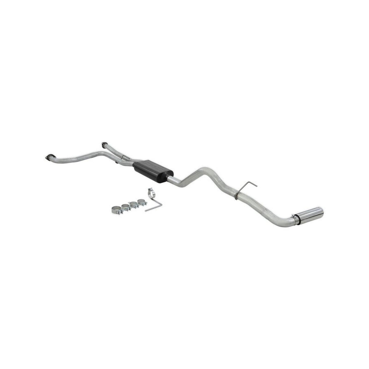 FLOWMASTER American Thunder Cat-Back Exhaust System Fits 2022-2025 Nissan Frontier 3.8-Liter, American Thunder Cat-Back 3.0 I