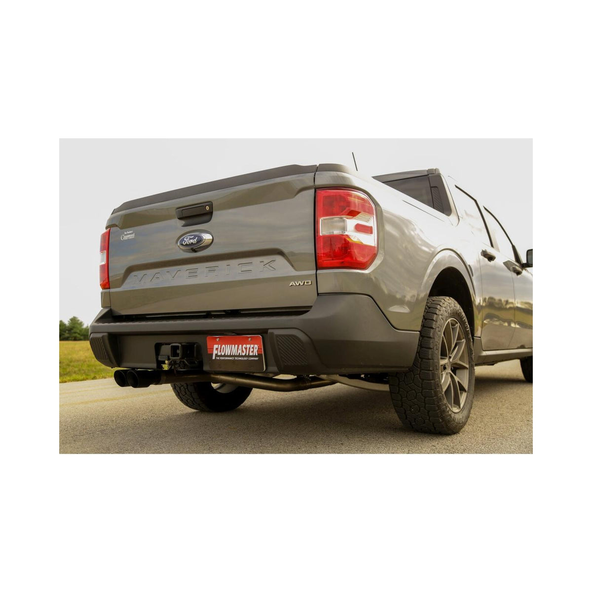 FLOWMASTER American Thunder Cat-Back Exhaust System Fits 2022-2024 Ford Maverick 2.0-Liter, Cat-Back, Single Rear Or Side Exi