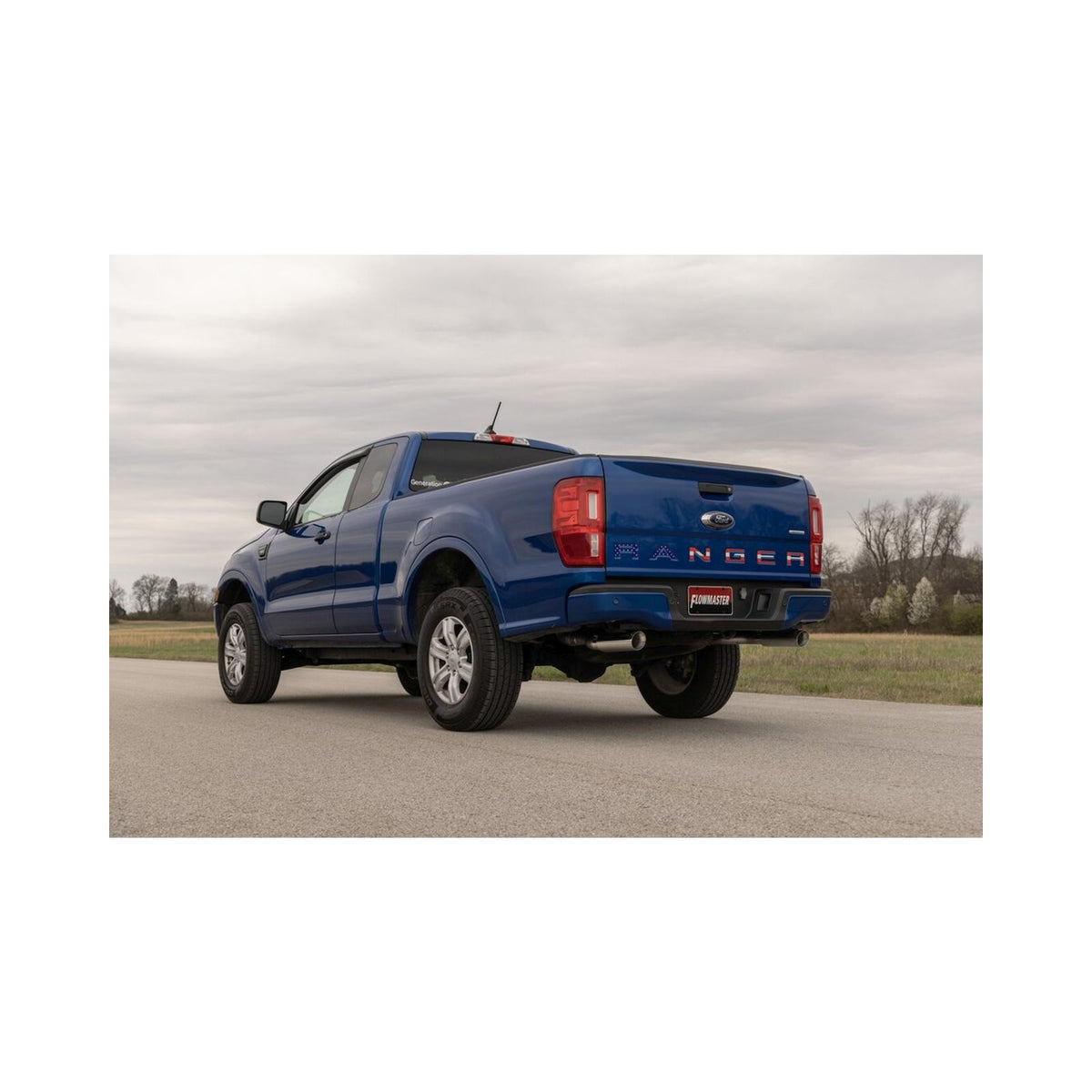 FLOWMASTER American Thunder Cat-Back Exhaust System Fits 2019-2023 Ford Ranger 2.3-Liter, American Thunder, Cat-Back Dual Exi