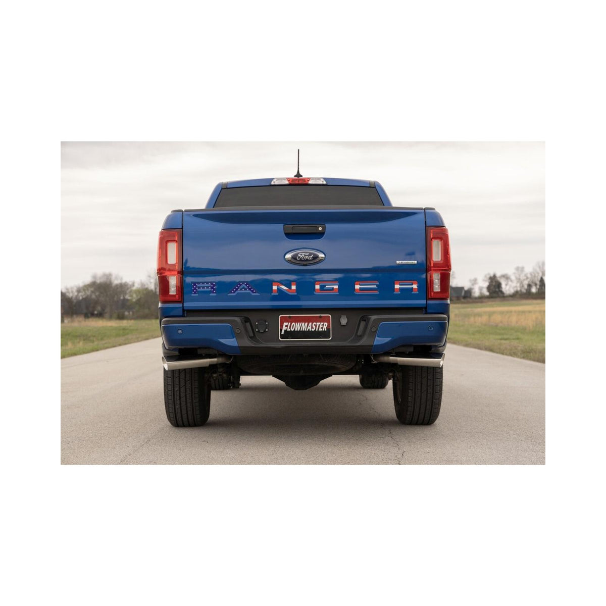 FLOWMASTER American Thunder Cat-Back Exhaust System Fits 2019-2023 Ford Ranger 2.3-Liter, American Thunder, Cat-Back Dual Exi