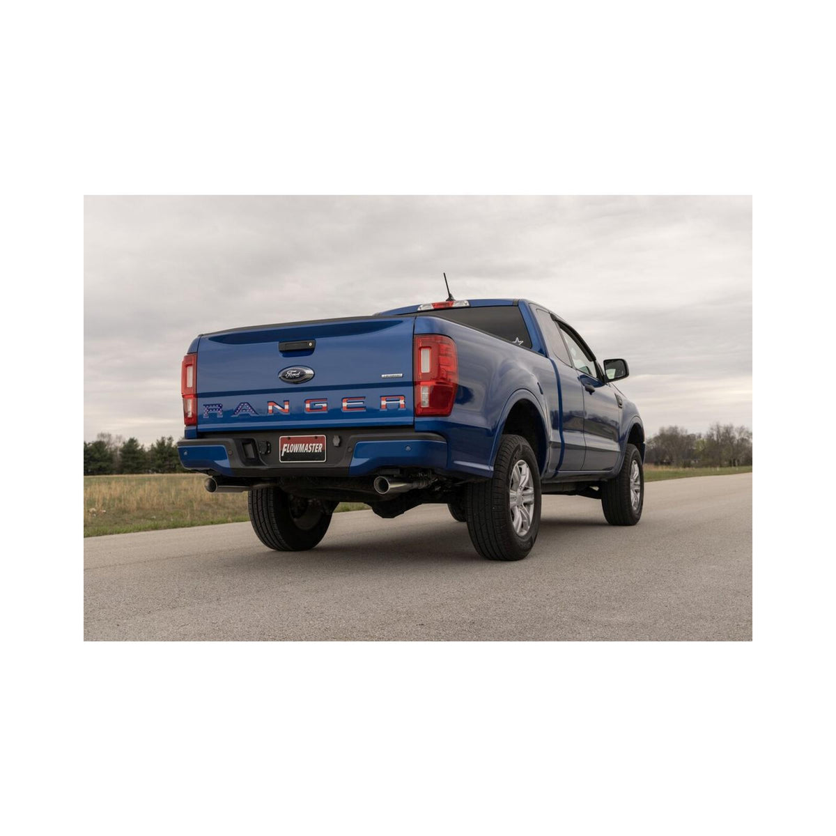 FLOWMASTER American Thunder Cat-Back Exhaust System Fits 2019-2023 Ford Ranger 2.3-Liter, American Thunder, Cat-Back Dual Exi
