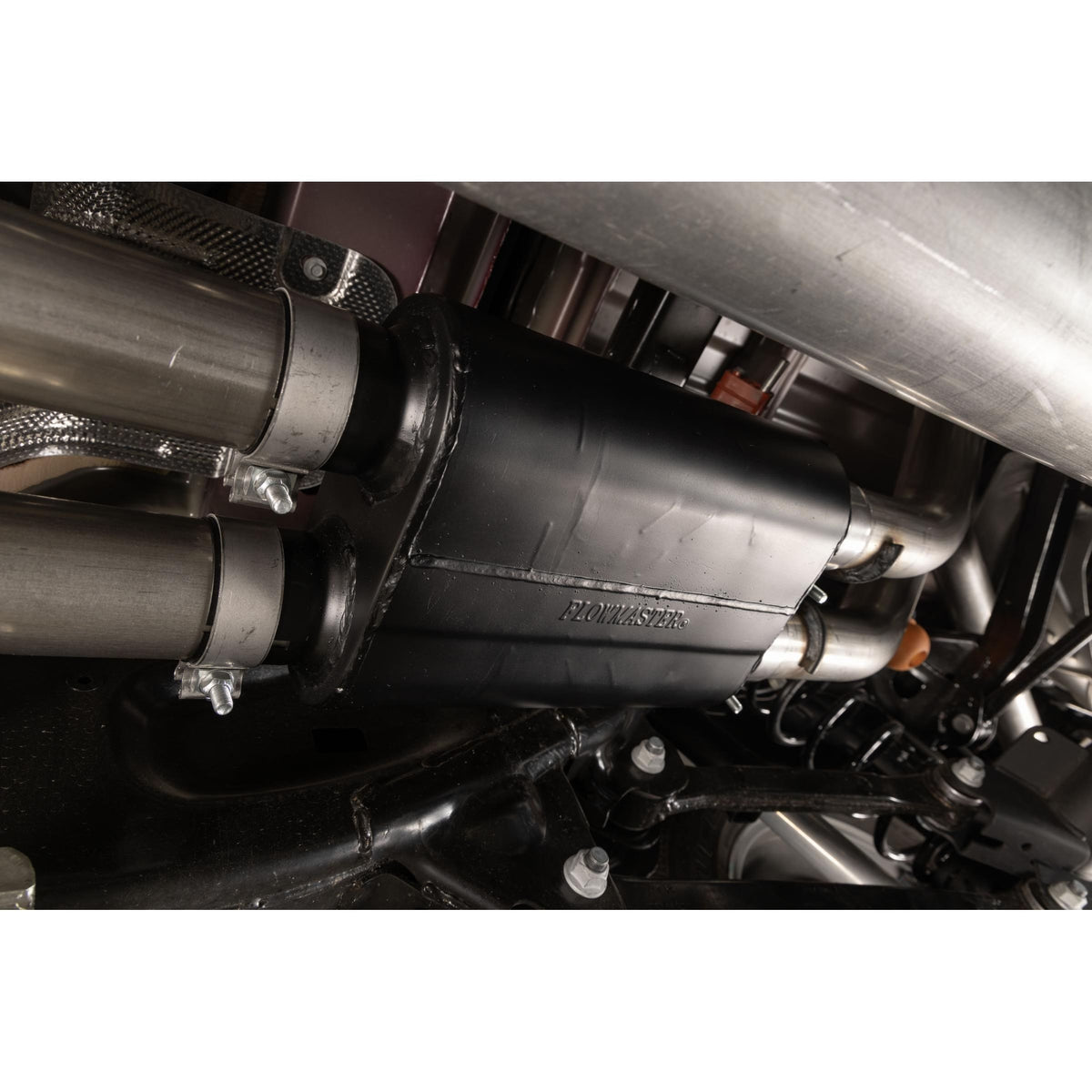 FLOWMASTER | American Thunder Cat-Back Exhaust System Fits 2025 2026 Ram 1500 3.0L Standard And High Output, American Thunder Cat-Back 409 Stainless Steel | 818199