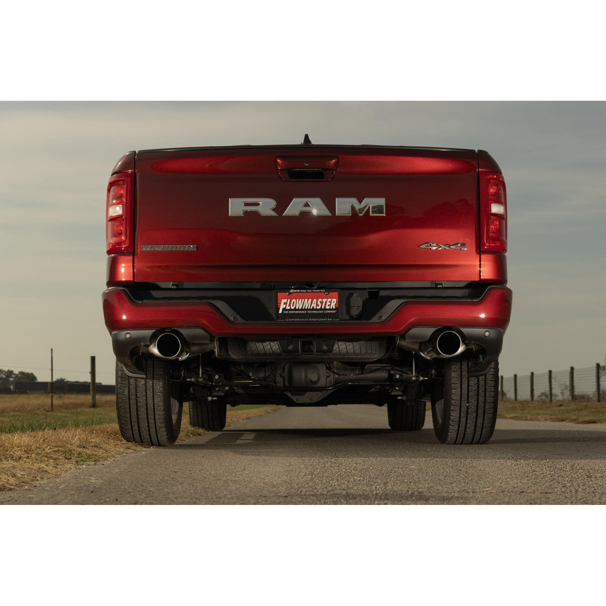 FLOWMASTER American Thunder Cat-Back Exhaust System Fits 2025 2026 Ram 1500 3.0L Standard And High Output, American Thunder C