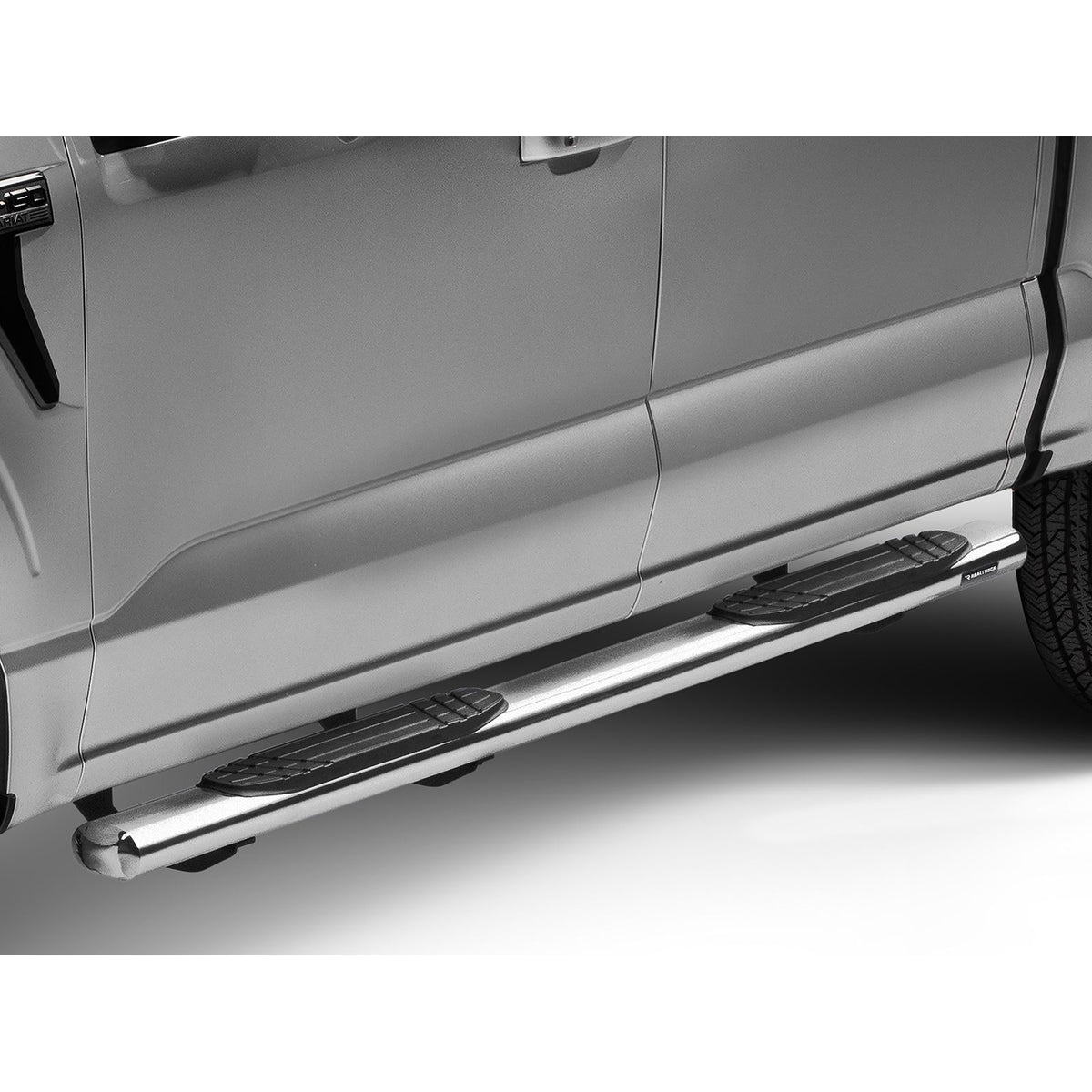 Go Rhino 4" 1000 Series Polished Nerf Bars Kit — representative family photo, part 104403580PS