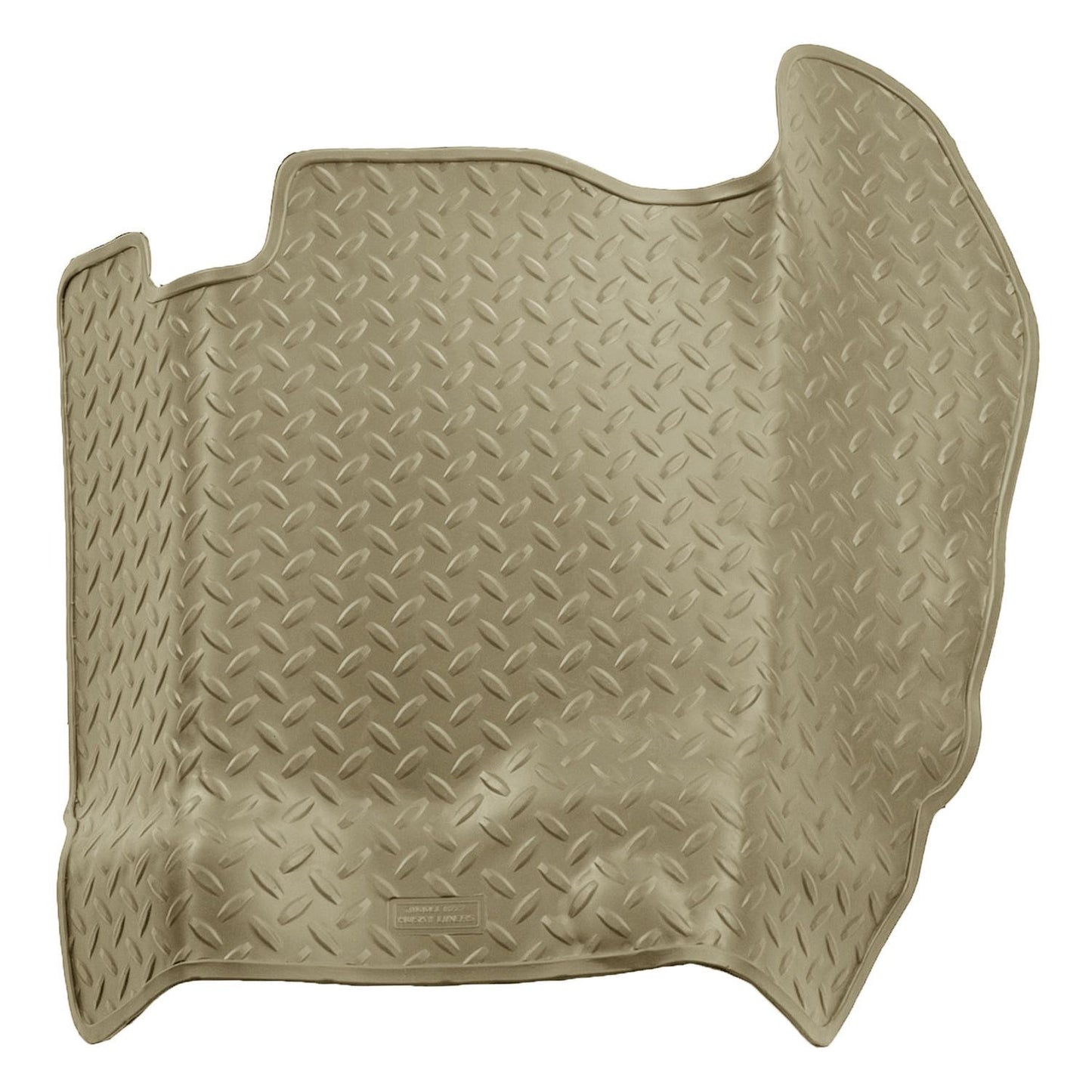 Husky Liners | Classic Style Center Hump Floor Liner For 2000-2007 F-250/F-350 Super Duty Husky Liners | 82453 in beige color.