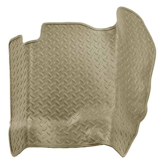 Husky Liners | Classic Style Center Hump Floor Liner For 2000-2007 F-250/F-350 Super Duty Husky Liners | 82453 in beige color.