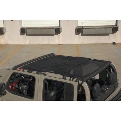 Extended Shade Top w/ Skylights – Black Diamond/Mesh (20+ JT) view 4