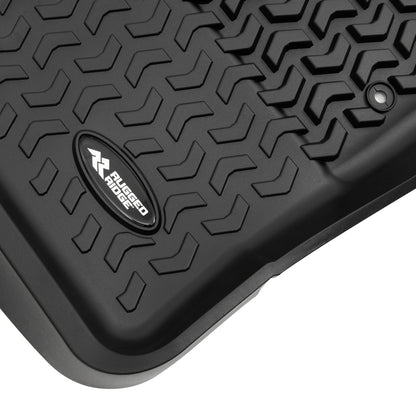 RUGGED RIDGE | 82953.04 | Floor Liner, Rear, Black; 19-Current Ram 1500 Crew Cab