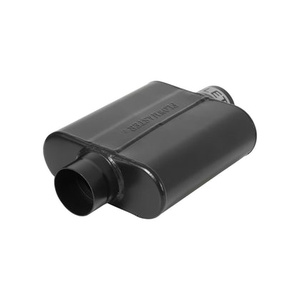 FLOWMASTER 40 Series Delta Force Race Muffler 40 Series Race Muffler 409SS 2.50 Center In 2.50 Center Out -Aggressive Sound