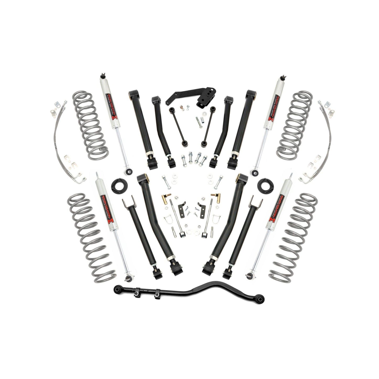 ROUGH COUNTRY 4 Inch Lift Kit | X-Series | M1 | Jeep Wrangler JK 4WD (2007-2018) | 67340