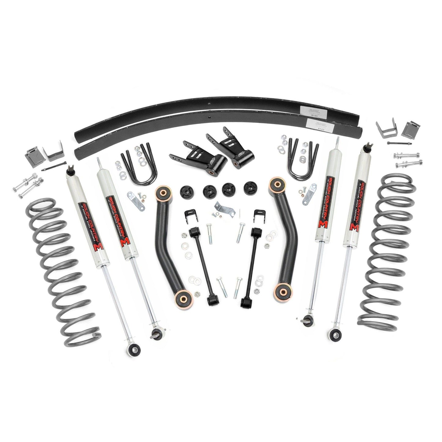 ROUGH COUNTRY 4.5 Inch Lift Kit | M1 | Rear AAL | Jeep Cherokee XJ 2WD/4WD (1984-2001) | 62340