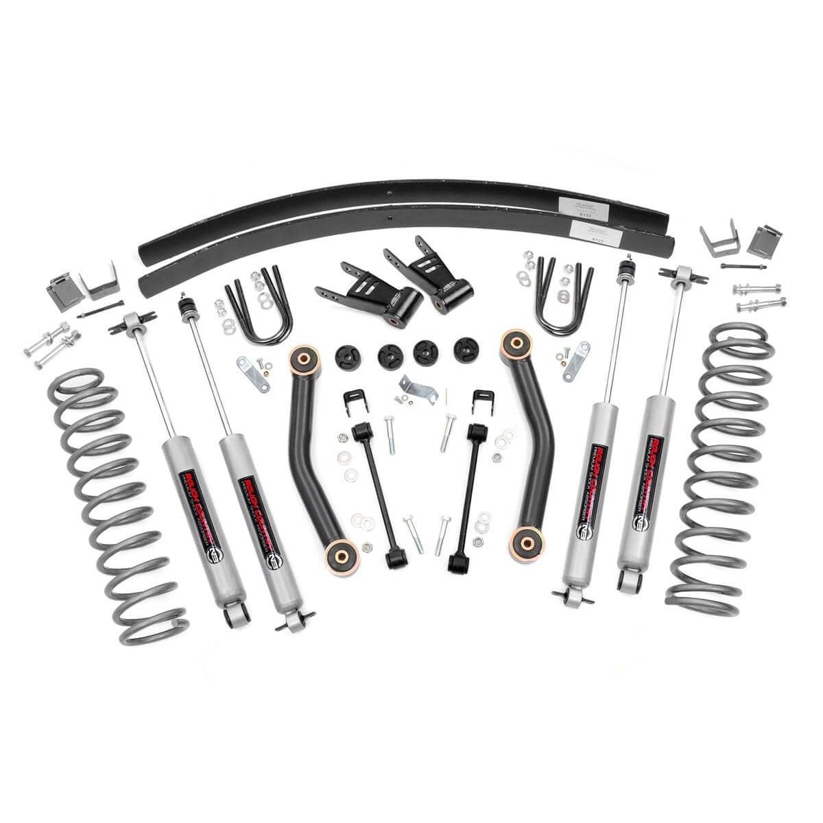 ROUGH COUNTRY 4.5 Inch Lift Kit | Rear AAL | Jeep Cherokee XJ 2WD/4WD (1984-2001) | 623N2