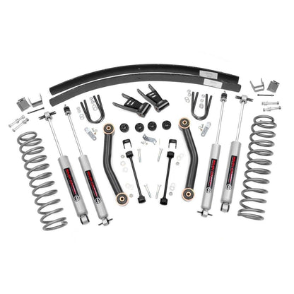 ROUGH COUNTRY 4.5 Inch Lift Kit | Rear AAL | Jeep Cherokee XJ 2WD/4WD (1984-2001) | 623N2