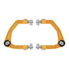 ICON VEHICLE DYNAMICS | Front Billet Upper Control Arms w/ Delta Joint Pro Gold Anodizing | 24-26 Toyota Tacoma / 25-26 Toyota 4Runner | 58552GDJ