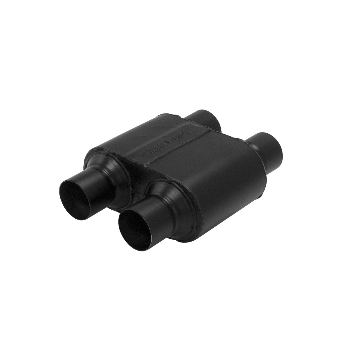 FLOWMASTER Super 10 Series Chambered Muffler Super 10 Series Stainless Steel 2.50 Inch In/Out Super Aggressive Sound