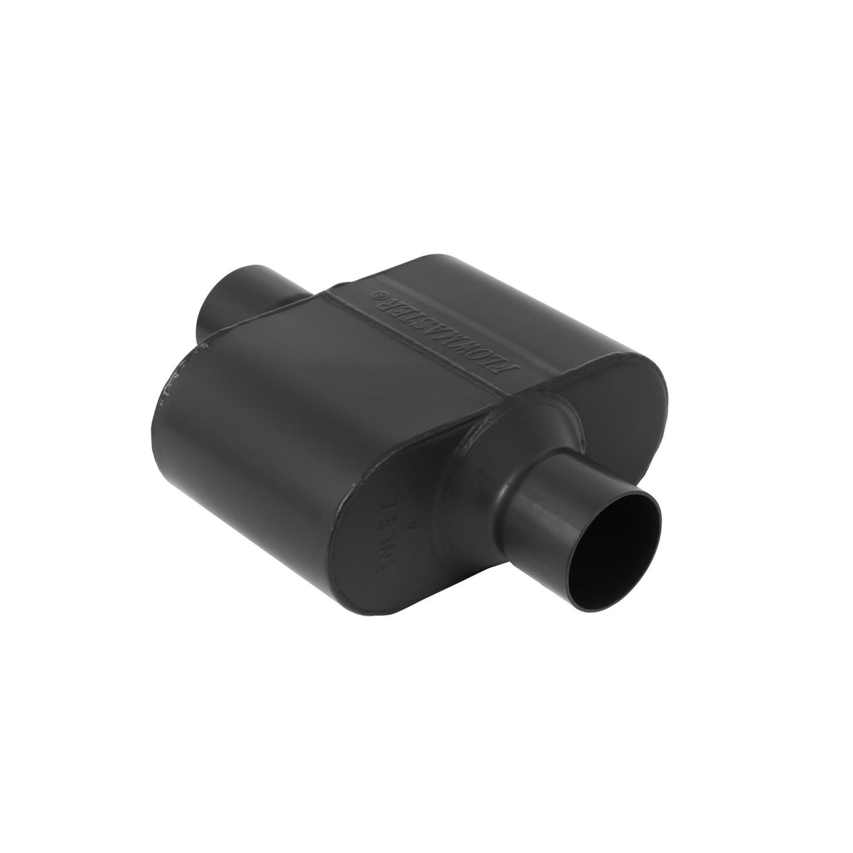 FLOWMASTER Super 10 Series Chambered Muffler Super 10 Series Stainless Steel 2.50 Center In 2.50 Center Out Aggressive Sound